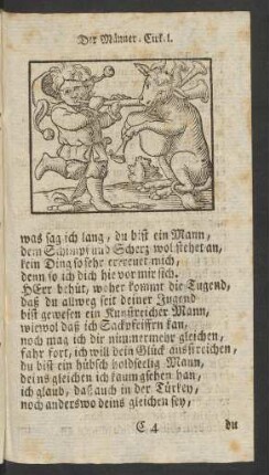 [Die Kuh mit der Sack-Pfeiffen.]