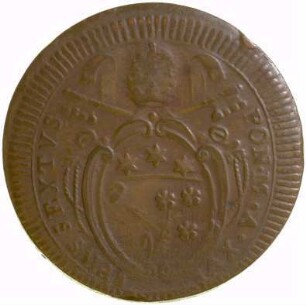 Münze, 2 Baiocchi, 1790 - 1791