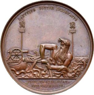Medaille auf die Schlacht bei Essling und den Übergang der Franzosen über die Donau 1809