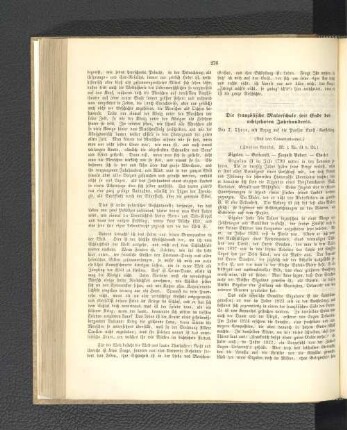 Die französische Malerschule seit Ende des achtzehnten Jahrhunderts