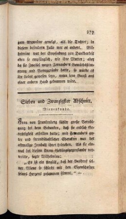 Sieben und Zwanzigster Abschnitt. Mienenkunde