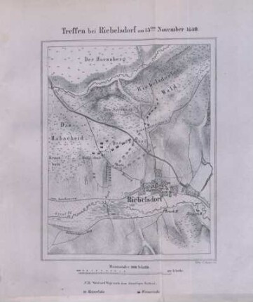Treffen bei Riebelsdorf am 15ten November 1640