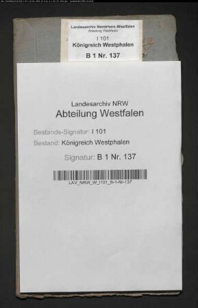 Wiederbesetzung der Pfarrstelle zu Bellersen, Kanton Brakel