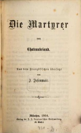 Die Martyrer