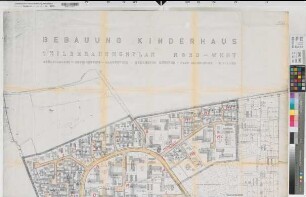 Kinderhaus (Münster) Straßenbau Nordwest Straßenbezeichnungen 1960/70 1 : 1000 148 x 112 Pause Tiefbauamt der Stadt Münster Regierung Münster Nr. 34069