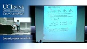 Lecture 23. Chemical Kinetics Pt. 2.