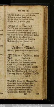 82. Trähnen-Maaß.
