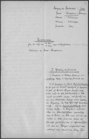 Steingebronn-Dottingen: Pfarrbericht 1930