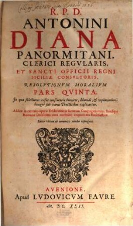 Practicae resolutiones lectissimorum casuum : unacum Summa Resol., 5