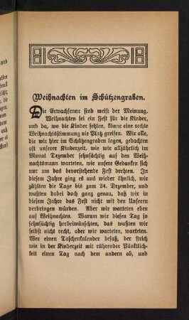 45-63, Weihnachten im Schützengraben
