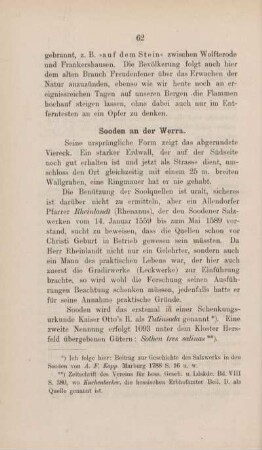 Sooden an der Werra.