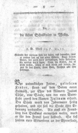 Beschreibung des Festes