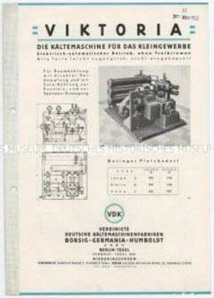 Kältemaschine für Kleingewerbe
