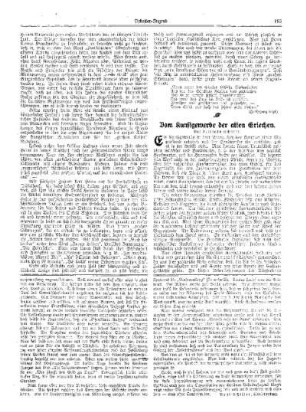 Vom Kunstgewerbe der alten Griechen