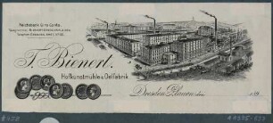 Die Bienertmühle (Kurfürstliche Hofmühle) in Plauen bei Dresden