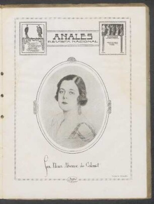 [Fotografía de] Sra. Elena Alvarez de Calamet