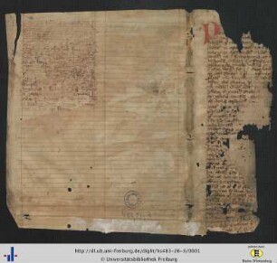 Lateinischer theologischer Traktat, Fragment