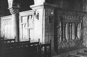 Gernrode, ehem. Stiftskirche St. Cyriakus, Hl. Grab von Nordwesten