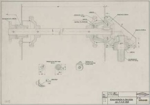 Einzugskette mit Getriebe für F.H.W 1969