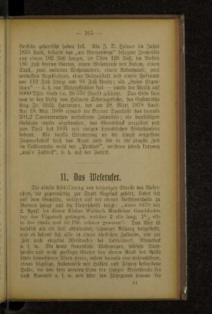 11. Das Weserufer.