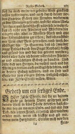 Gebeth um ein seeliges Ende