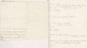 Liste mit Anreden von Karoline Luises Hand.