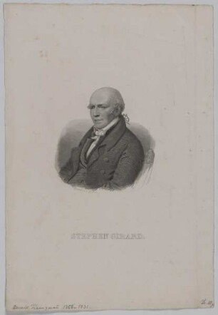 Bildnis des Stephen Girard