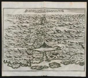 Sonderbare Situation und gelegenheit der Graffschafft Sebenico, so ein Theil ist der Provintz Dalmatia.