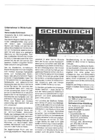 Unternehmer in Winterhude