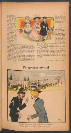 Perspicacia policial - [ Viñeta cómica]