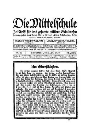 Die zukünftige Lehrerbildung und wir Mittelschullehrer