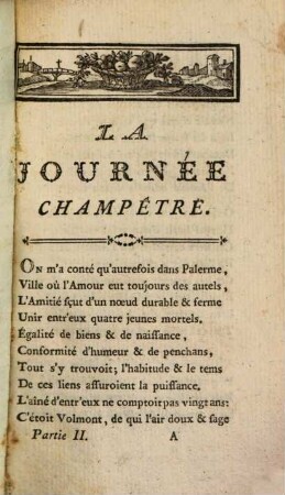 Opuscules de M. le Chevalier de Parny, 2. - 5. ed. - 1737