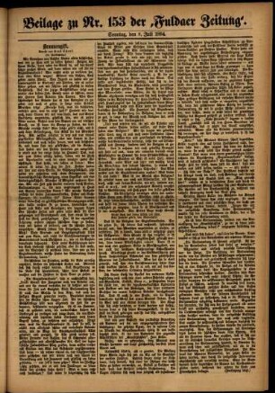 Zweite Ausgabe vom Sonntag, den 08. Juli 1894.