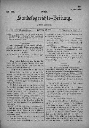 No. 22. 31. Mai 1873