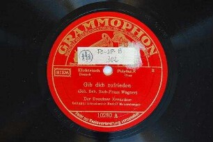 Gib dich zufrieden
