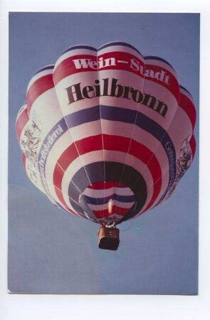 Heißluftballon der Genossenschaftskellerei Heilbronn