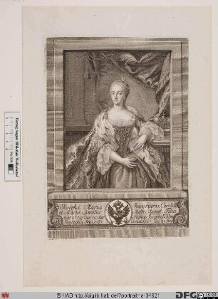 Bildnis Josepha Maria, Erzherzogin von Österreich, geb. Prinzessin von Bayern