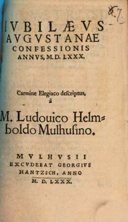 Iubilaeus augustanae confessionis annus 1580