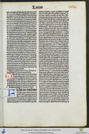 Prohemium beati Luce in Evangelium suum