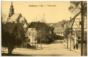 Oederan. Unterstadt