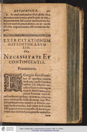 13 De Necessitate & contingentia.