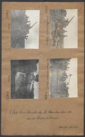 62 cm Flak-Geschütz mit Bedienung