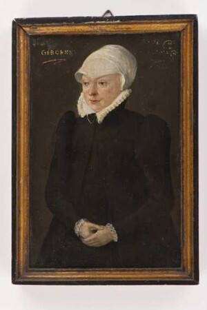 Miniaturporträt der Herzogin Sabina von Württemberg, geb. Herzogin von Bayern