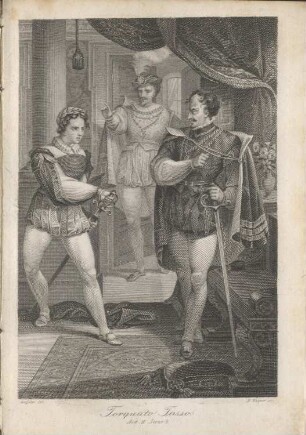 "Torquato Tasso, Act II, Scene 3" Tasso jagt Antonio weg