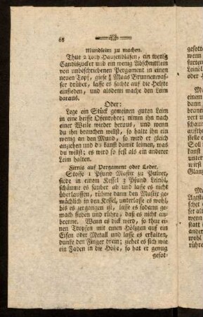68-80, Firnis auf Pergament oder Leder ...