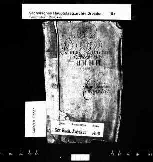 Nachträge zum Gerichtshandelsbuch Bd. 58 (HHHH)