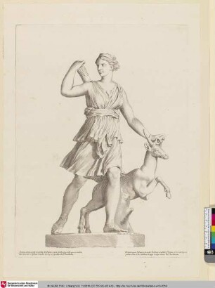 [Antike Statue der Diana]