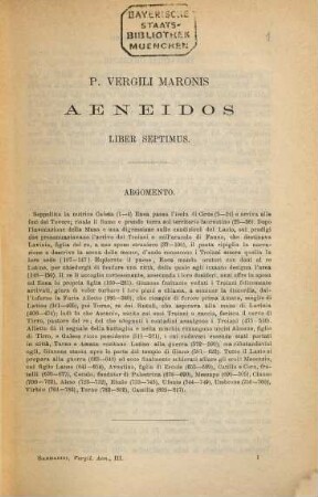 L'Eneide, Libri VII - IX