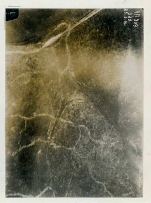 Foto des Geländes südlich von Douaumont (Luftbild)