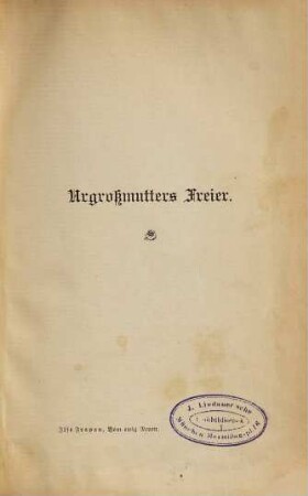 'Vom ewig Neuen'